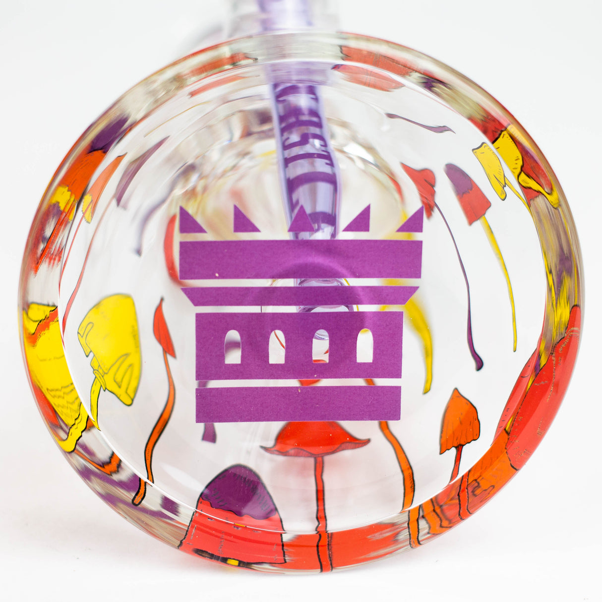 Castle Glassworks | 12" Shroomie [CG-403] Glass Bong Castle Glassworks
