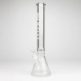 Castle Glassworks | 18" Etched Logo Beaker Bong [CE-101]