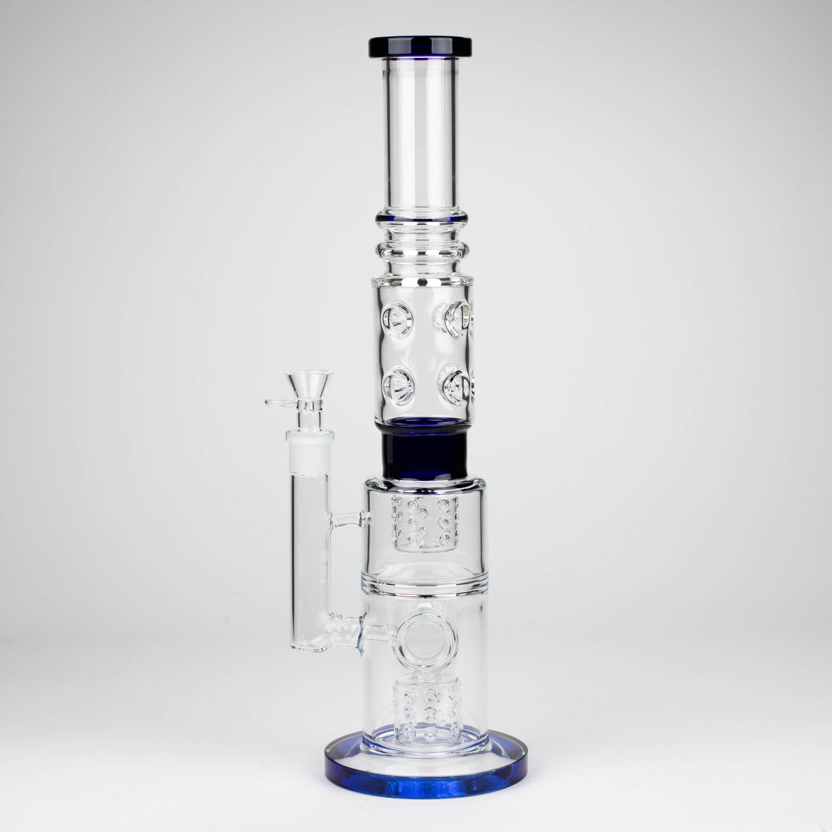 Fortune | 18" Straight Glass Bong [Bong 005] Glass Bong Super Supplys Inc