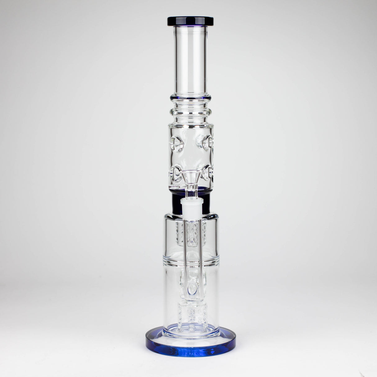 Fortune | 18" Straight Glass Bong [Bong 005] Glass Bong Super Supplys Inc