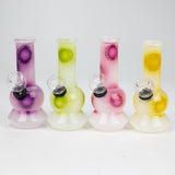 5" Glass water mini bong-Assorted ( GP1407 )