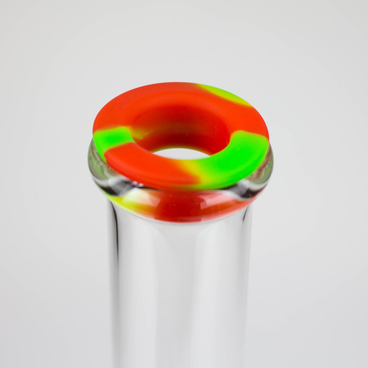 10.5" Silicone Glass Beaker bong-Assorted [H374]