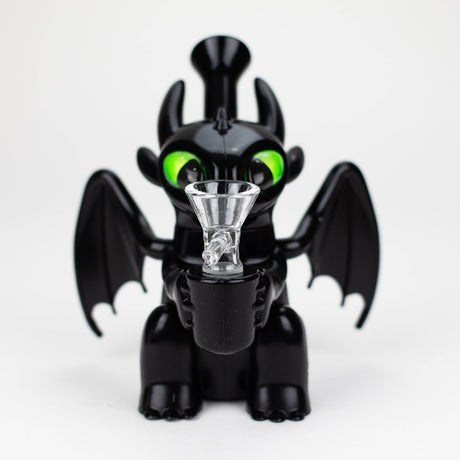 5.5" Black Dragon Water Pipe [YS-237] Resin · Silicone · Plastic Bong JJ Distribution