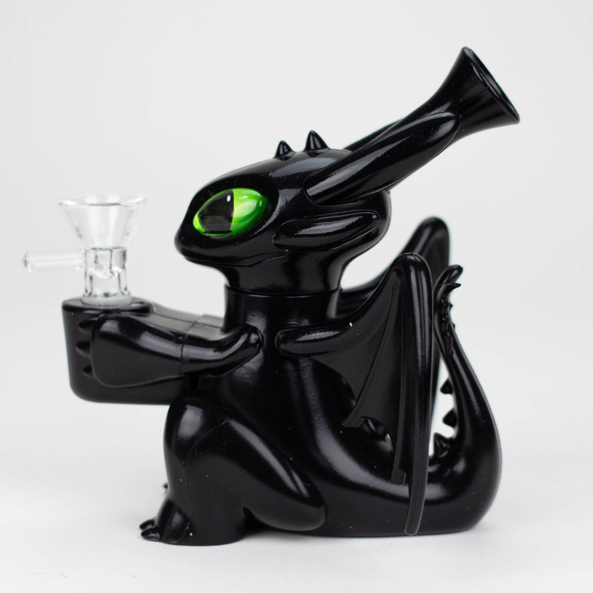5.5" Black Dragon Water Pipe [YS-237] Resin · Silicone · Plastic Bong JJ Distribution