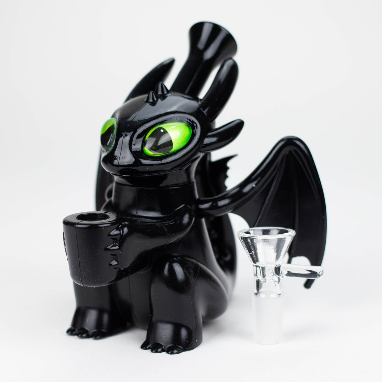5.5" Black Dragon Water Pipe [YS-237] Resin · Silicone · Plastic Bong JJ Distribution