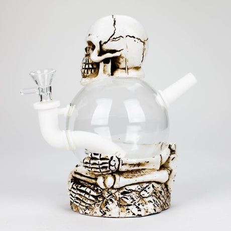7.5" Resin Skull Ball Water pipe Resin · Silicone · Plastic Bong JJ Distribution