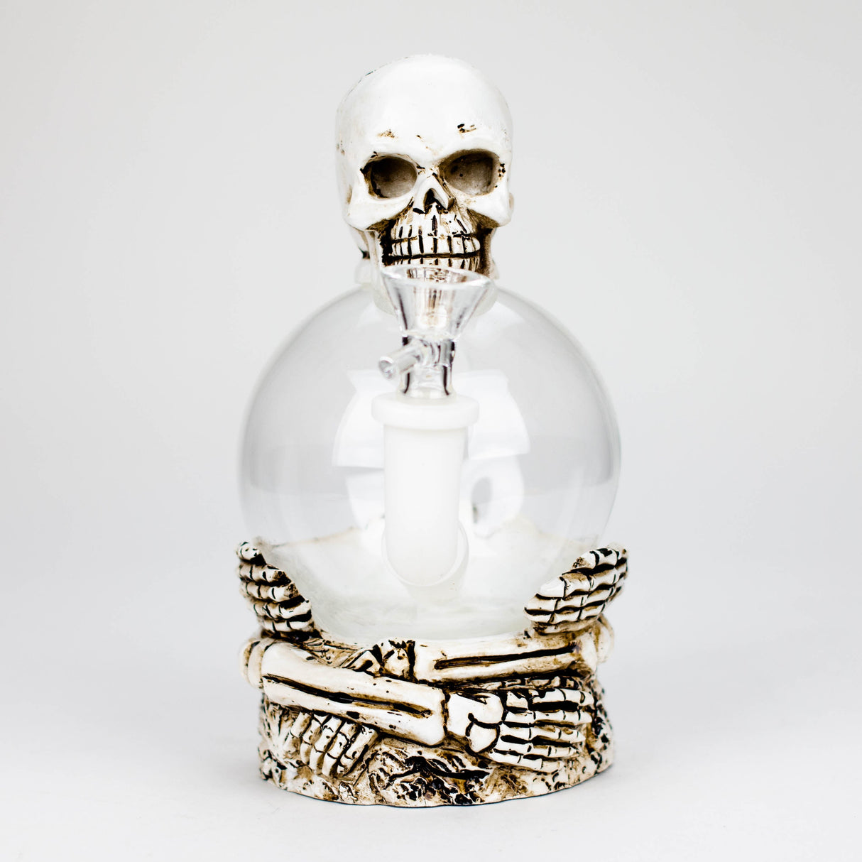 7.5" Resin Skull Ball Water pipe Resin · Silicone · Plastic Bong JJ Distribution