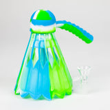 12" Silicone Badminton Birdie Water Pipe-Assorted [H142]