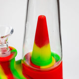 8.5" Silicone cone shape water bong-Assorted [H151]