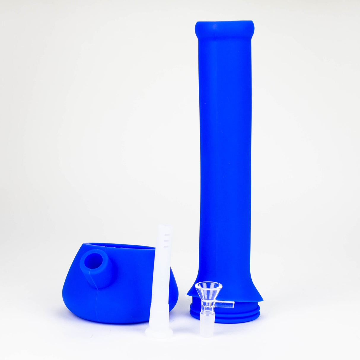 13.5" detachable silicone water bong - Assorted [H5]