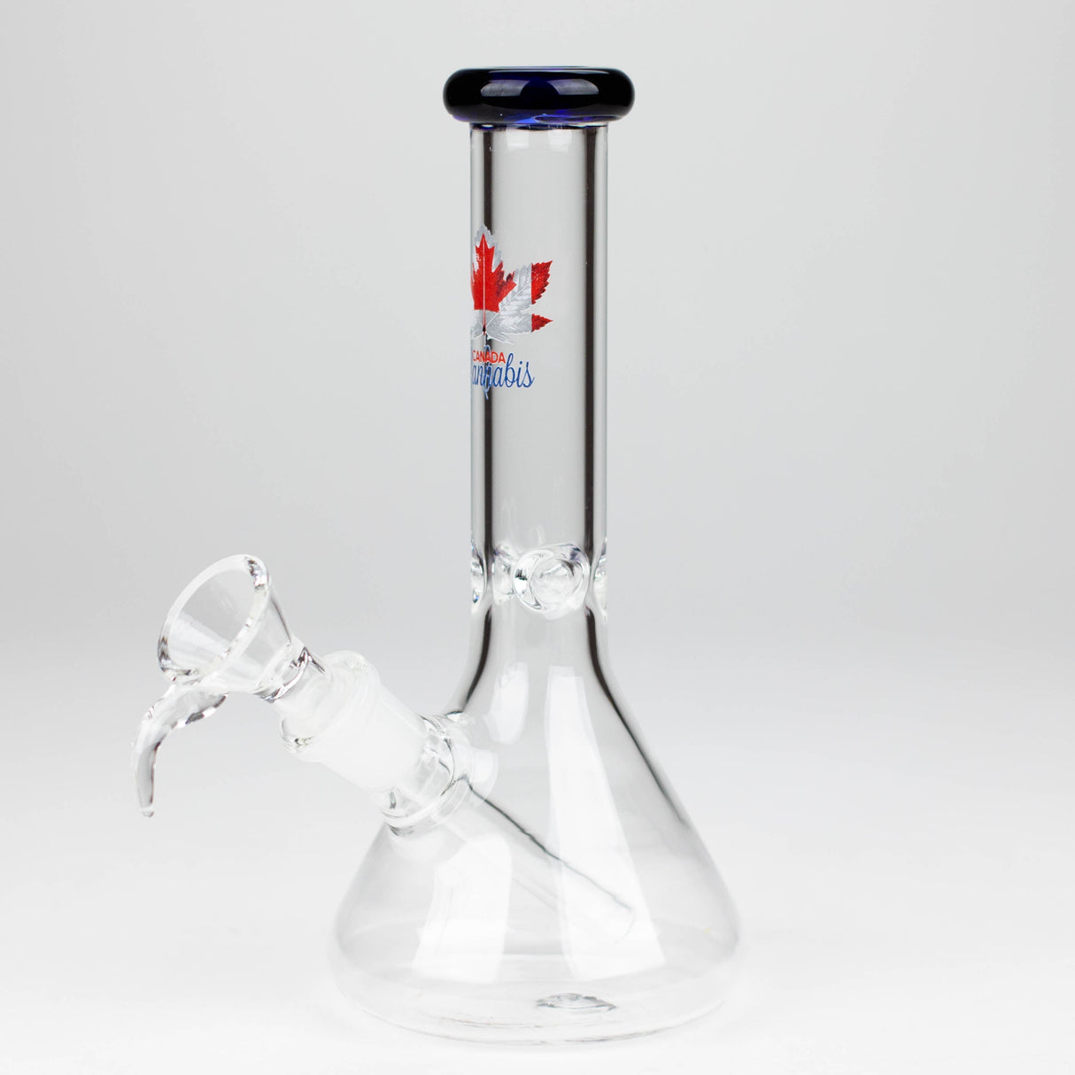 7" Zoom Glass Bong with Bowl [AK050]