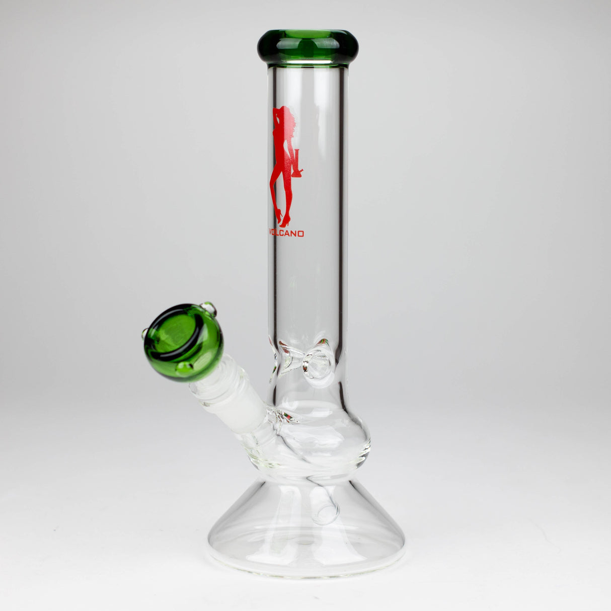 Volcano | 10" Glass Bong with Bowl [AK2034] Box of 15 Glass Bong Canadian Distributor