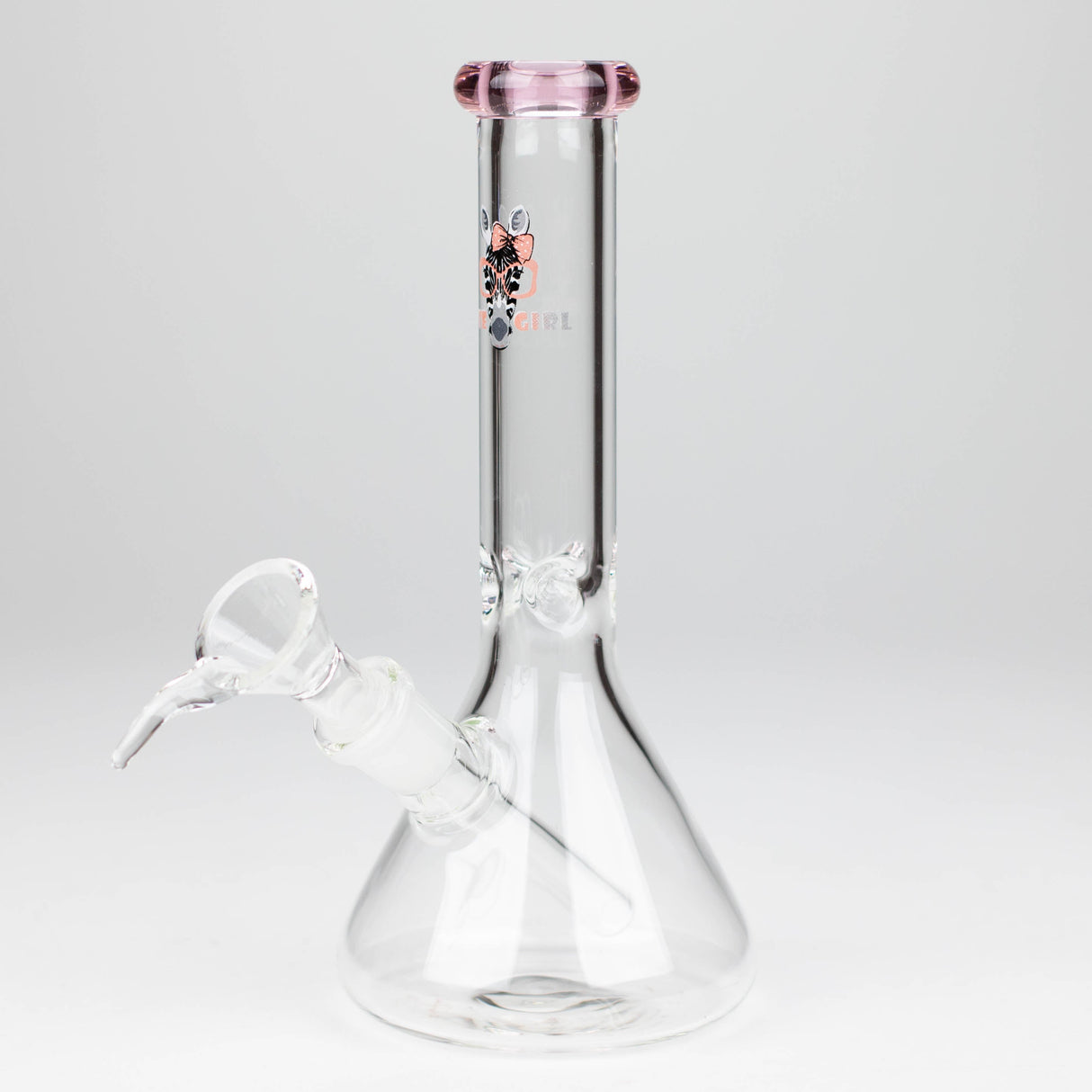 7" Zoom Glass Bong with Bowl [AK050]