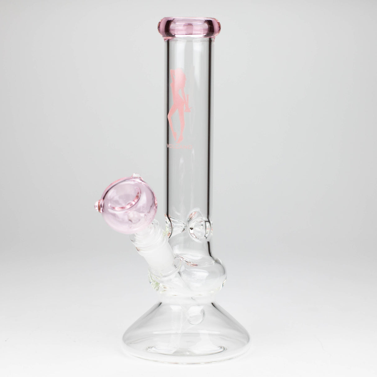 Volcano | 10" Glass Bong with Bowl [AK2034] Box of 15 Glass Bong Canadian Distributor