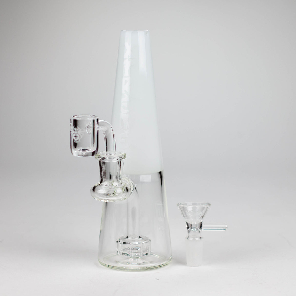 Xtreme | 7.5" Glass 2-in-1 bubbler [DCK011]