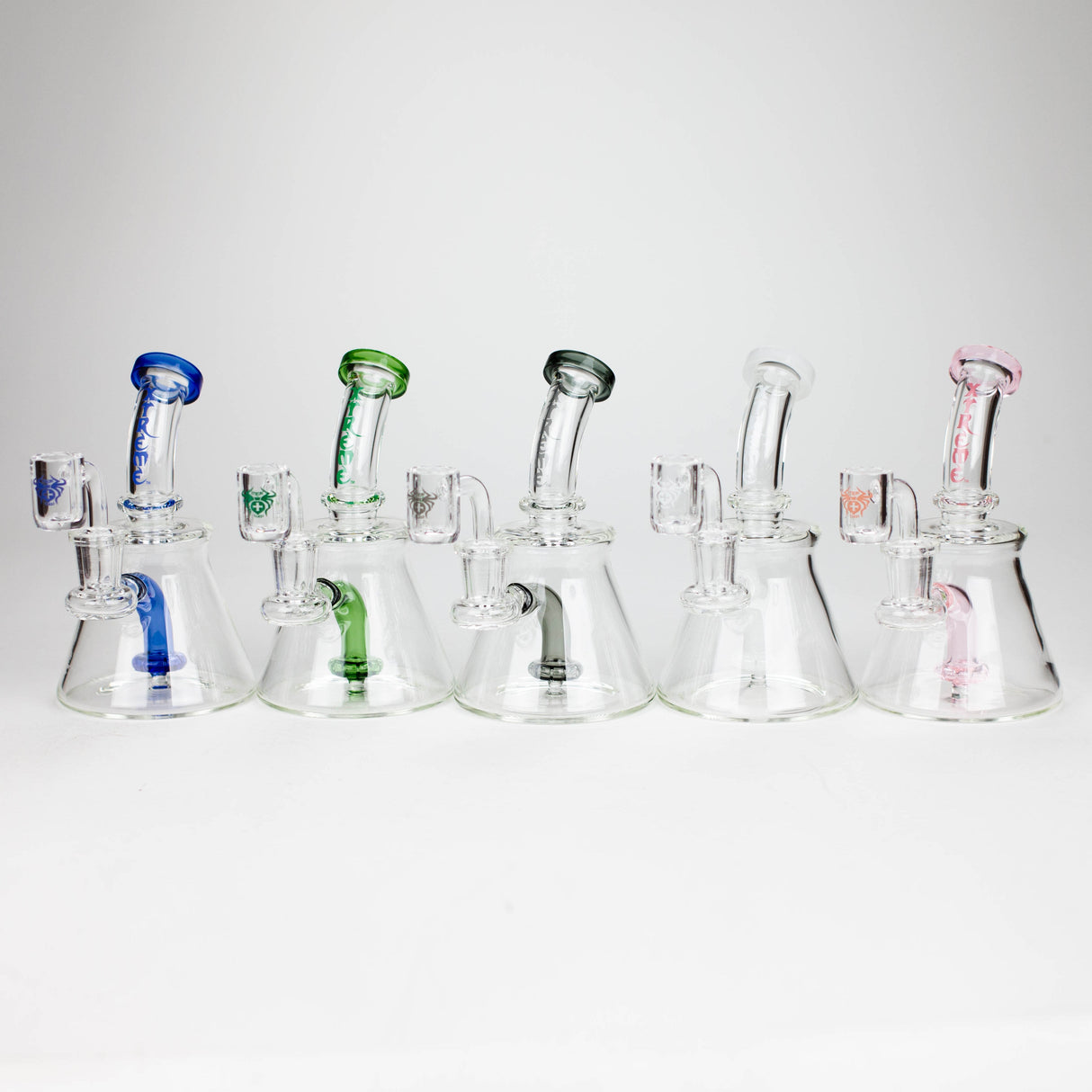 Xtreme | 5.7" Glass 2-in-1 bubbler [DCK004] Glass Bong Canadian Distributor