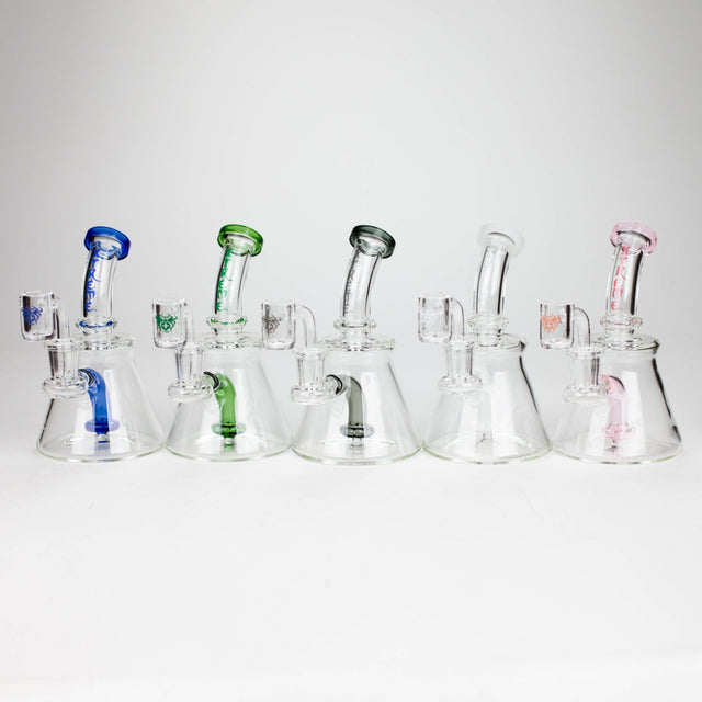 Xtreme | 5.7" Glass 2-in-1 bubbler [DCK004] Glass Bong Canadian Distributor