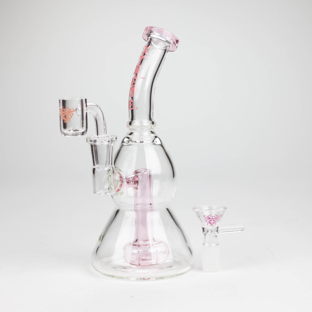 Xtreme | 7.8" Glass 2-in-1 bubbler [DCK012]