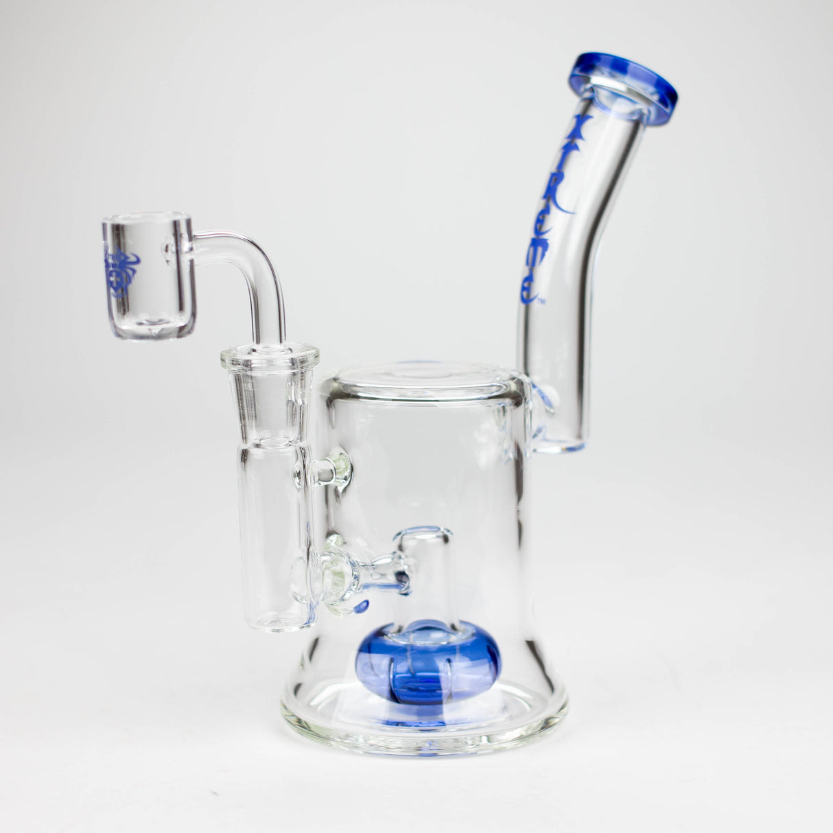 Xtreme | 7" Glass 2-in-1 bubbler [DCK013]