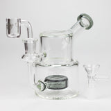 Xtreme | 5" Glass 2-in-1 bubbler [DCK005]