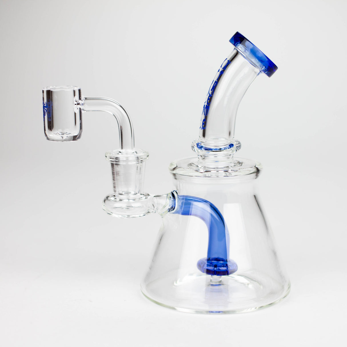 Xtreme | 5.7" Glass 2-in-1 bubbler [DCK004] Glass Bong Canadian Distributor