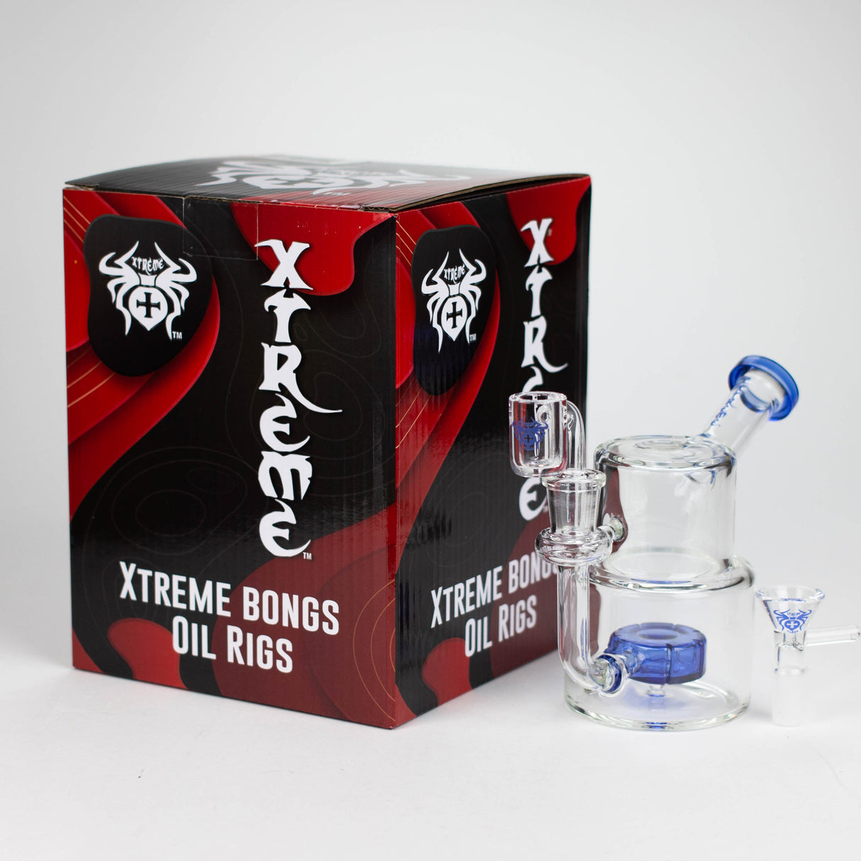 Xtreme | 5" Glass 2-in-1 bubbler [DCK005]