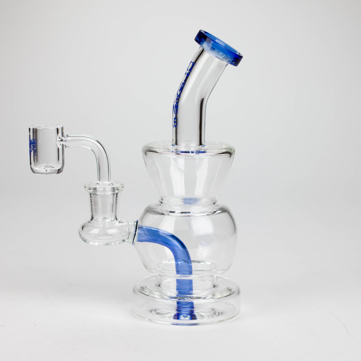 Xtreme | 6.7" Glass 2-in-1 bubbler [DCK006]