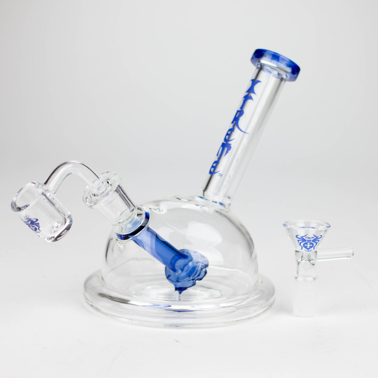 Xtreme | 5.7" Glass 2-in-1 bubbler [DCK007]