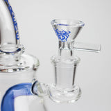Xtreme | 5.7" Glass 2-in-1 bubbler [DCK004] Glass Bong Canadian Distributor