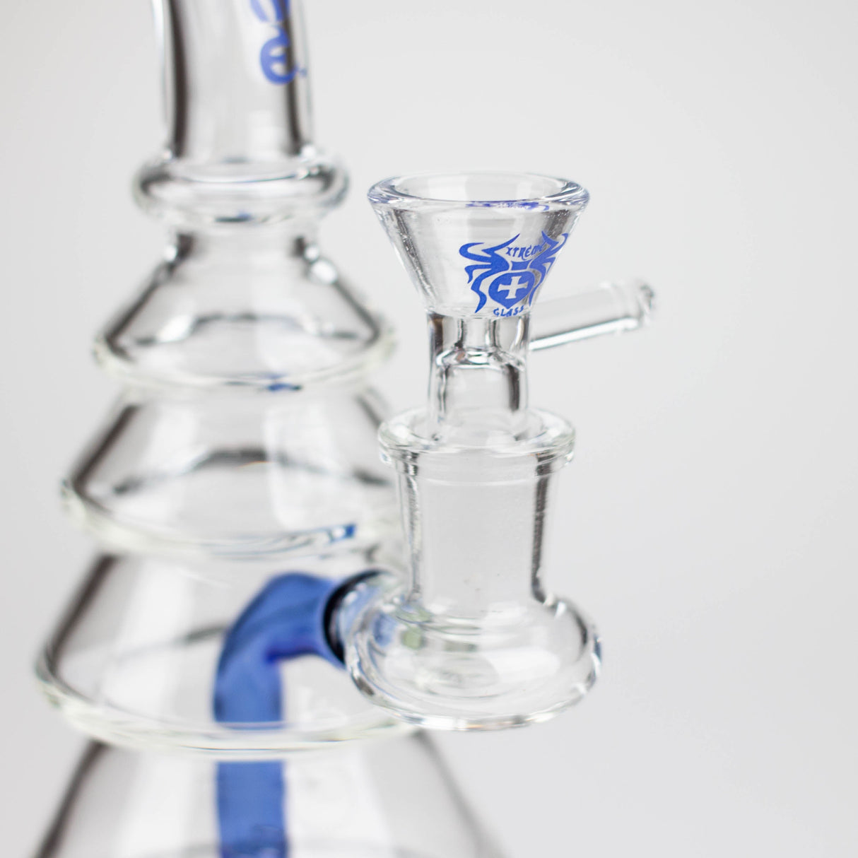 Xtreme | 7" Glass 2-in-1 bubbler [DCK009]