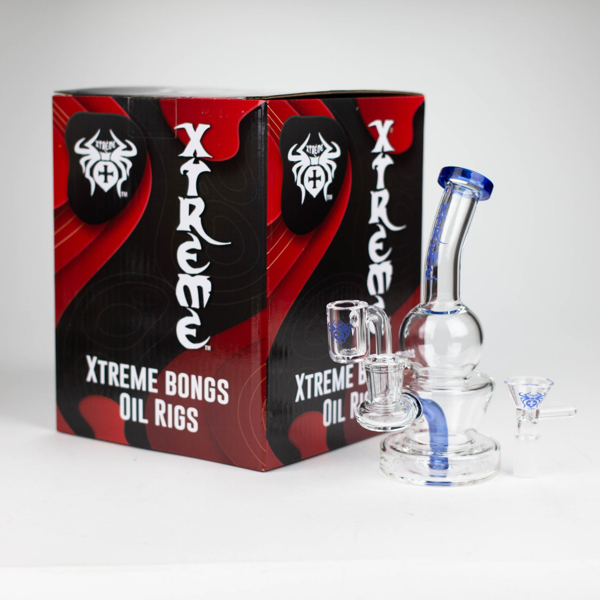 Xtreme | 6.9" Glass 2-in-1 bubbler [DCK010]