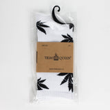 TRIM QUEEN | MJ SOCKS Footwear Trim Queen BLACK ON WHITE