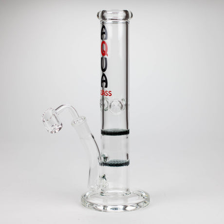 AQUA | 10" Dual Honeycomb rig with quartz banger [B1]