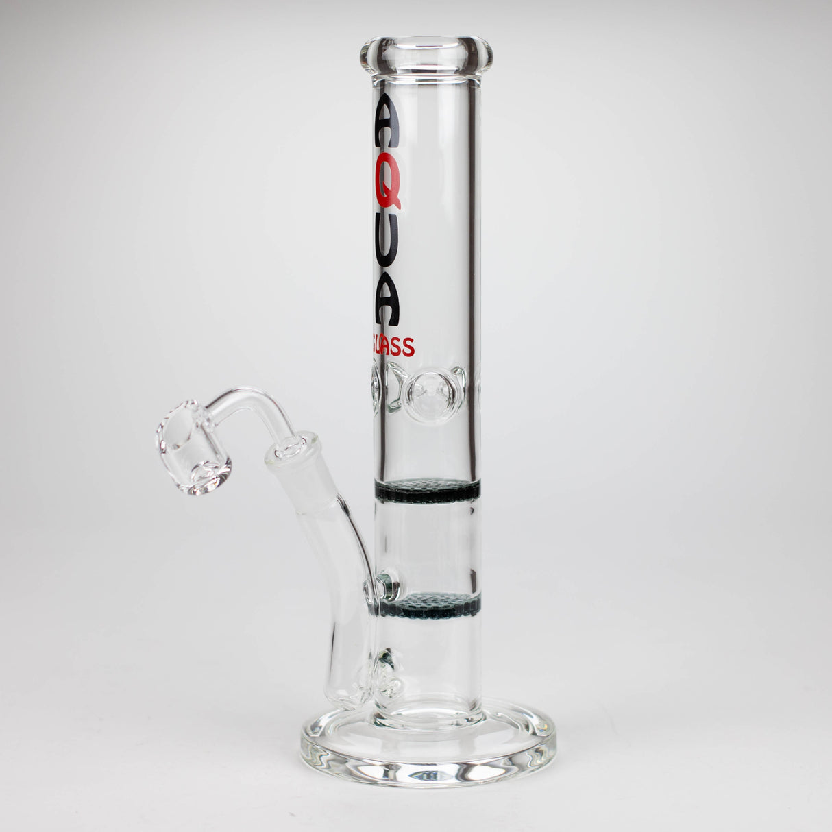 Aqua | 10″ Glass Bong Collection with Bowl & Banger – Assorted (B1) – Box of 12 Glass Rig Canadian Distributor