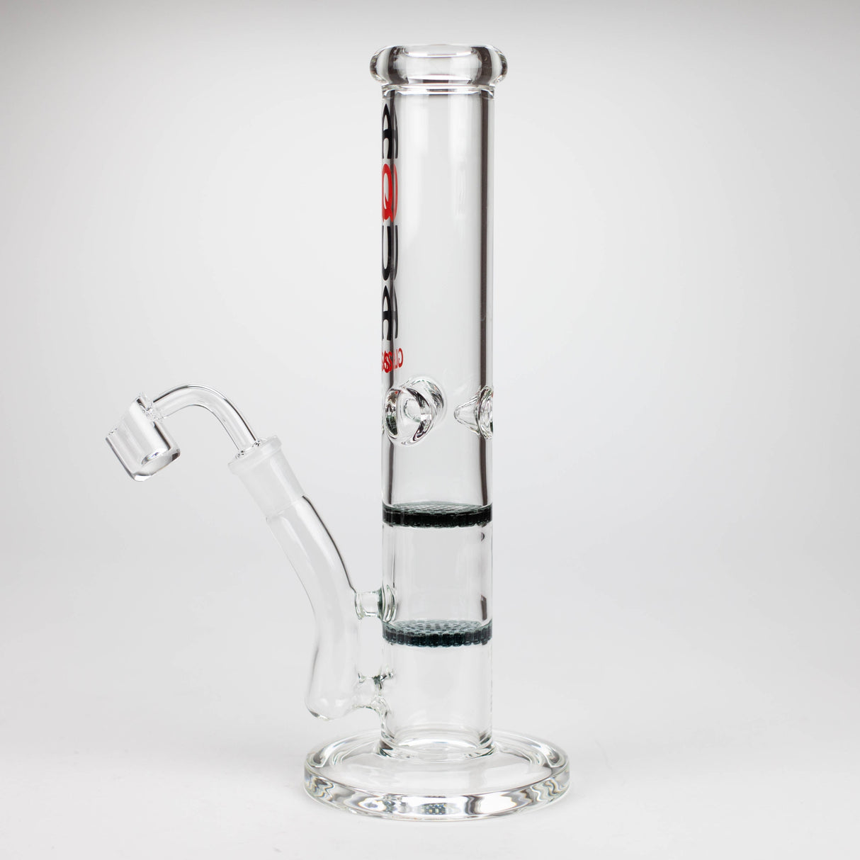 Aqua | 10″ Glass Bong Collection with Bowl & Banger – Assorted (B1) – Box of 12 Glass Rig Canadian Distributor