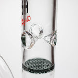 AQUA | 10" Dual Honeycomb rig with quartz banger [B1]