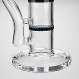 AQUA | 10" Dual Honeycomb rig with quartz banger [B1]