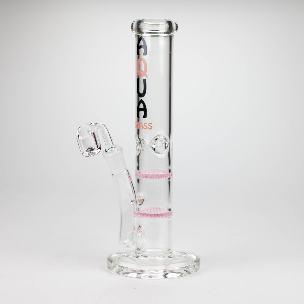 AQUA | 10" Dual Honeycomb rig with quartz banger [B1]