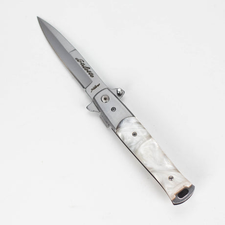 Snake Eye | 8" Folding pocket Knife [SE-428S] Folding Knife BB Canada White