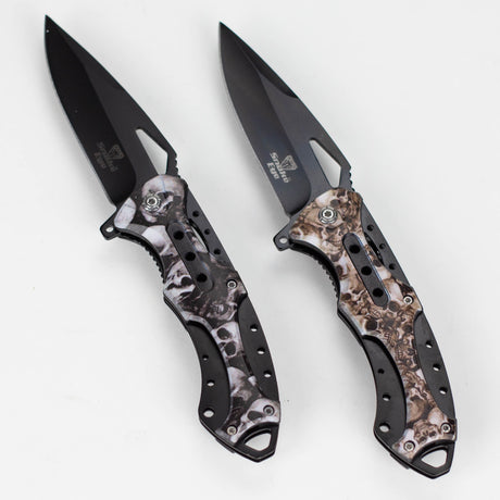 Snake Eye | outdoor rescue Skull hunting knife [SE-1353] Folding Knife BB Canada