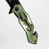 Snake Eye | Outdoor rescue Scorpion hunting knife [SE-901] Folding Knife BB Canada