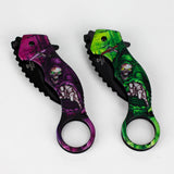 Snake Eye | Skull Design folding Karambit 3" Blade [SE-090P] Folding Knife BB Canada