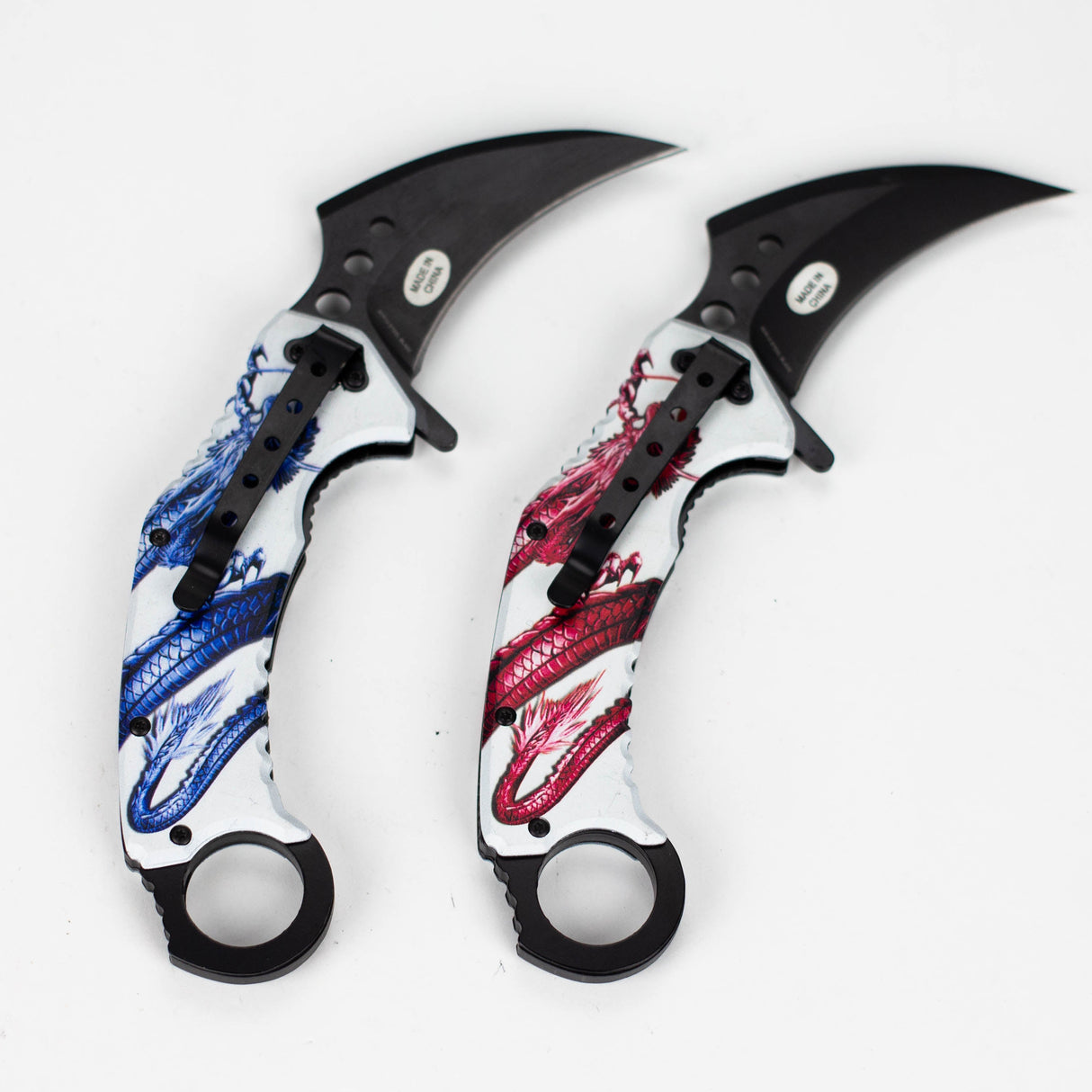 Snake Eye | Dragon Design folding Karambit 3 " Blade [SE-1111S] Folding Knife BB Canada