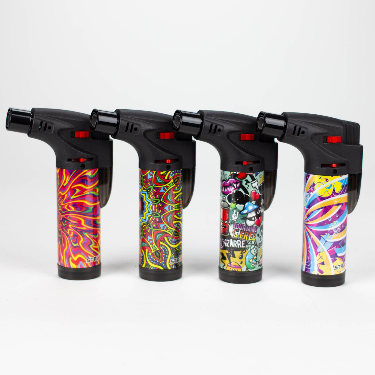 StriKo | Double Jet Torch Lighter Display of 12