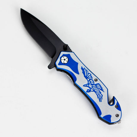 Snake Eye | outdoor rescue hunting knife [SE-944BL] Folding Knife BB Canada