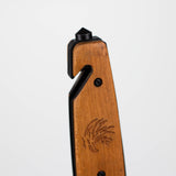 Outdoor rescue hunting knife w/ Belt Clip [PK-846EA] Folding Knife BB Canada