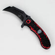 Snake Eye | 10" Pocket Knife [SE-386] Folding Knife BB Canada Red