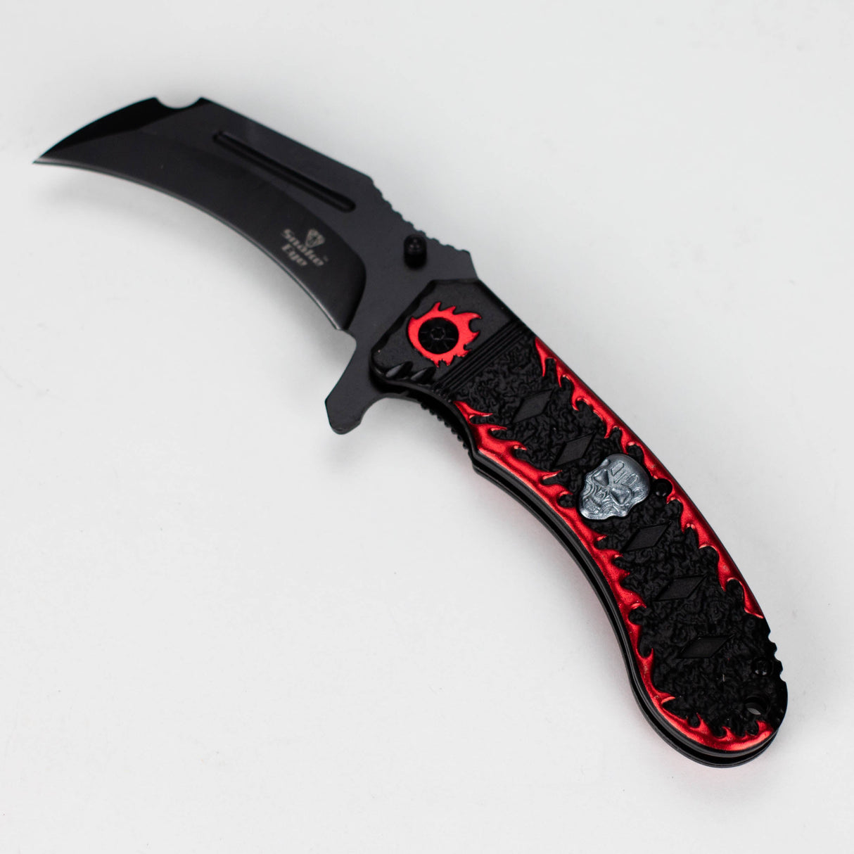 Snake Eye | 10" Pocket Knife [SE-386] Folding Knife BB Canada Red
