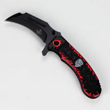 Snake Eye | 10" Pocket Knife [SE-386] Folding Knife BB Canada Red