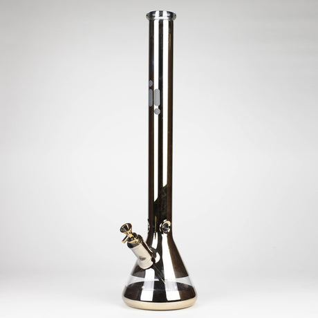 Infyniti | 24"metallic  7mm glass water bong [GP1775]